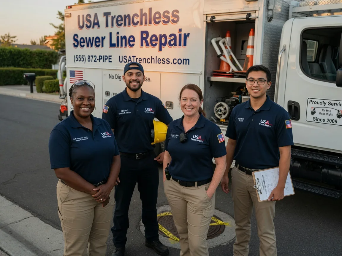 Sewer Line Repair company in Waggoner, IL